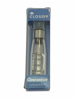 Single Cloud 9 Clearomiser Clear Background